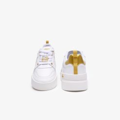 Sneakers | LACOSTE Sneakers L002 Femme Lacoste En Cuir