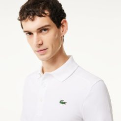 Vetements De Sport | LACOSTE Polo Homme Golf Lacoste Sport En Petit Pique De Coton Biologique