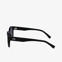 Lunettes De Soleil | LACOSTE Lunettes De Soleil L.12.12 Ovales En Resine Vegetale