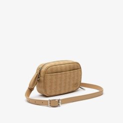 Sacs A Bandouliere | LACOSTE Sac Crossover Slim Daily Lifestyle Monogramme