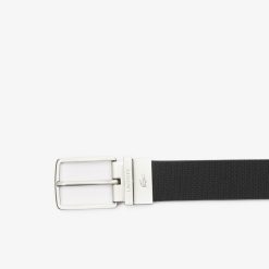 Ceintures | LACOSTE Ceinture Chantaco Reversible A Boucle Large