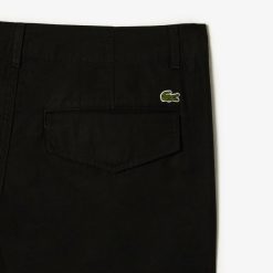 Pantalons & Shorts | LACOSTE Pantalon Cargo Leger En Coton Multi-Poches