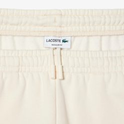 Pantalons & Shorts | LACOSTE Short Jogger Regular Fit Color-Block En Molleton Gratte