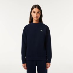 Sweatshirts | LACOSTE Sweatshirt Jogger A Col Rond Double Face Pique