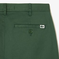 Pantalons & Shorts | LACOSTE Pantalon Chino Slim Fit En Coton Stretch