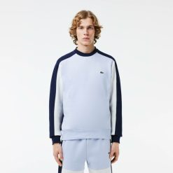 Sweatshirts | LACOSTE Sweatshirt Jogger Color-Block En Molleton Gratte