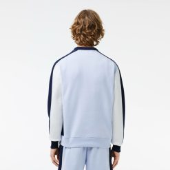 Sweatshirts | LACOSTE Sweatshirt Jogger Color-Block En Molleton Gratte