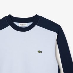 Sweatshirts | LACOSTE Sweatshirt Jogger Color-Block En Molleton Gratte