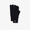 Echarpes & Etoles | LACOSTE Gants Unies Lacoste En Jersey De Laine