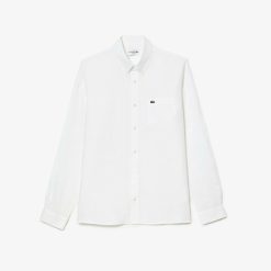 Chemises | LACOSTE Chemise Homme Lacoste En Lin