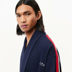 Sous-Vetements & Vetements D'Interieur | LACOSTE Robe De Chambre Avec Bandes Contrastees