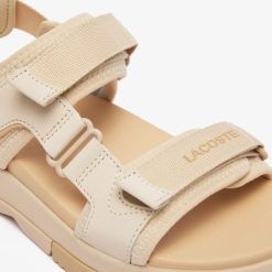 Claquettes & Sandales | LACOSTE Sandales Suruga Premium Femme