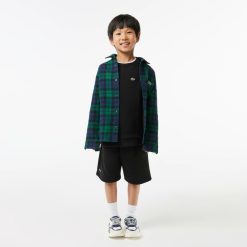 Vetements Fille | LACOSTE Sweatshirt Enfant Lacoste En Molleton De Coton Biologique