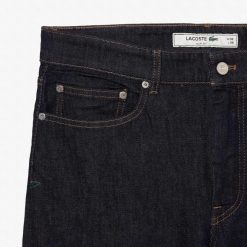 Pantalons & Shorts | LACOSTE Jean Slim Fit En Denim De Coton Stretch