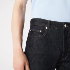 Pantalons & Shorts | LACOSTE Jean Slim Fit En Denim De Coton Stretch