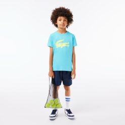 Vetements Garcon | LACOSTE T-Shirt Enfant Tennis Lacoste Sport Crocodile