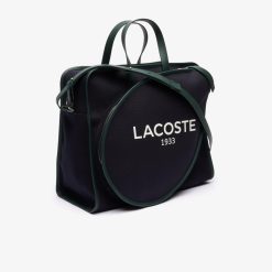 Sacs A Main & Cabas | LACOSTE Sac De Tennis Heritage Canvas Avec Poche Pour Raquette En Textile