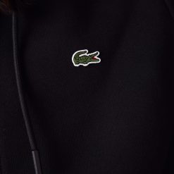 Sweatshirts | LACOSTE Sweatshirt Jogger Zippe Homme En Molleton Lacoste Avec Poche Kangourou