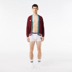 Sous-Vetements & Vetements D'Interieur | LACOSTE Lot De 3 Boxers Courts Edition Roland Garros