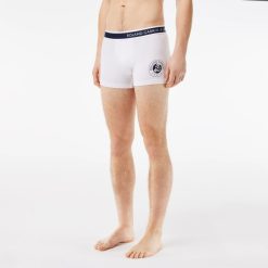 Sous-Vetements & Vetements D'Interieur | LACOSTE Lot De 3 Boxers Courts Edition Roland Garros