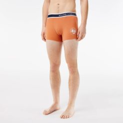 Sous-Vetements & Vetements D'Interieur | LACOSTE Lot De 3 Boxers Courts Edition Roland Garros