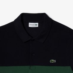 Polos | LACOSTE Polo Color-Block Regular Fit En Mini Pique Stretch