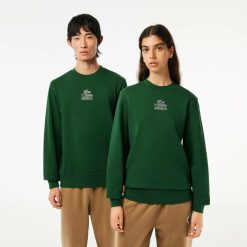 Sweatshirts | LACOSTE Sweatshirt Jogger Avec Imprime Signature