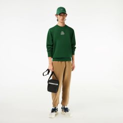 Sweatshirts | LACOSTE Sweatshirt Jogger Avec Imprime Signature