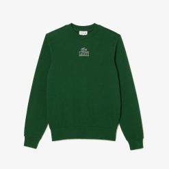 Sweatshirts | LACOSTE Sweatshirt Jogger Avec Imprime Signature