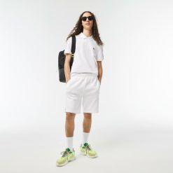 Polos | LACOSTE Polo Regular Fit Coton Stretch Bande Siglee