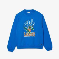 Sweatshirts | LACOSTE Sweatshirt Jogger Loose Fit A Manches Raglan