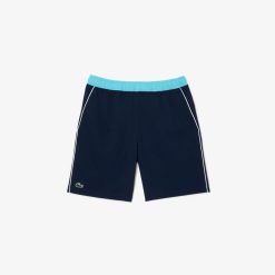 Vetements De Sport | LACOSTE Short Tennis En Tissu Extensible Et Recycle