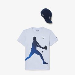 T-Shirts | LACOSTE Pack T-Shirt Et Casquette Lacoste Tennis X Novak Djokovic