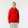 Sweatshirts | LACOSTE Sweatshirt Zippe A Capuche Jogger Homme Classic Fit Avec Bandes Siglees