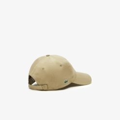 Chapeaux & Casquettes | LACOSTE Casquette Unie Lacoste En Twill De Coton Biologique