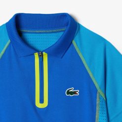 Vetements Garcon | LACOSTE Polo Garcon Lacoste Tennis En Polyester Recycle Ultra-Dry