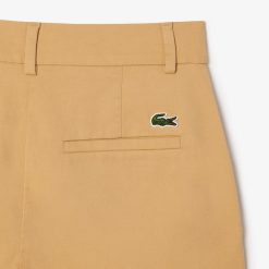 Pantalons & Shorts | LACOSTE Pantalon Chino Fusele En Coton