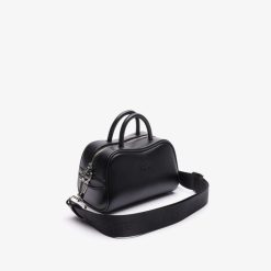 Sacs A Bandouliere | LACOSTE Mini Sac A Main Lora En Cuir