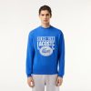 Sweatshirts | LACOSTE Sweatshirt Loose Fit En Molleton Imprime 80'S