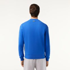 Sweatshirts | LACOSTE Sweatshirt Loose Fit En Molleton Imprime 80'S