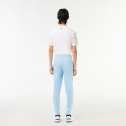 Pantalons & Shorts | LACOSTE Pantalon De Survetement Jogger Slim Fit Homme En Molleton De Coton Biologique