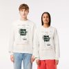 Sweatshirts | LACOSTE Sweatshirt Jogger En Pique Avec Motifs Brevets