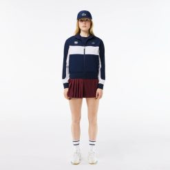 Vetements De Sport | LACOSTE Short Tennis Plisse Sport Edition Roland Garros