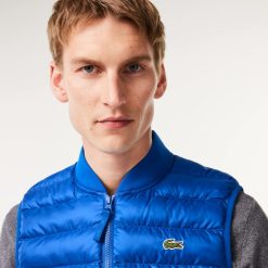 Manteaux & Vestes | LACOSTE Doudoune Homme Lacoste Sans Manche Deperlante Avec Rembourrage