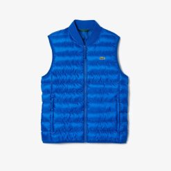 Manteaux & Vestes | LACOSTE Doudoune Homme Lacoste Sans Manche Deperlante Avec Rembourrage