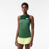 Vetements De Sport | LACOSTE T-Shirt Sport Contraste En Coton Stretch