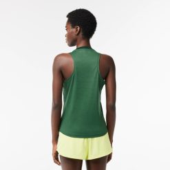 Vetements De Sport | LACOSTE T-Shirt Sport Contraste En Coton Stretch