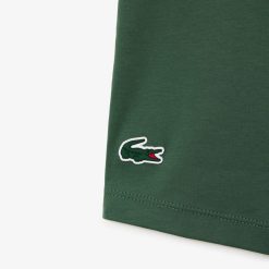 Vetements De Sport | LACOSTE T-Shirt Sport Contraste En Coton Stretch