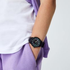 Accessoires | LACOSTE Montre Enfant Lacoste.12.12 Avec Bracelet En Silicone Noir