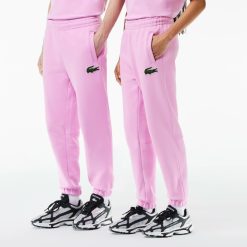 Pantalons & Shorts | LACOSTE Pantalon De Survetement Jogger Unie En Molleton De Coton Biologique